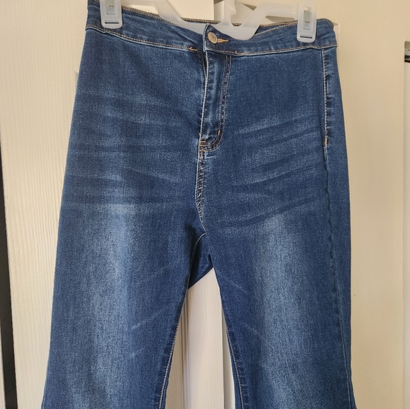 Junior Wax Collection Bell Bottom Jeans - Picture 4 of 14